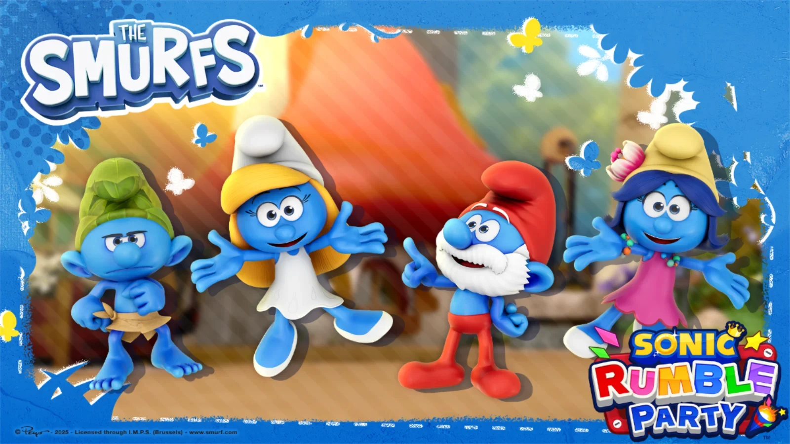 O Evento Smurfs chegou ao Sonic Rumble Party! Garanta as skins de Papai Smurf e Smurfette e explore a Vila dos Smurfs até 15 de abril.