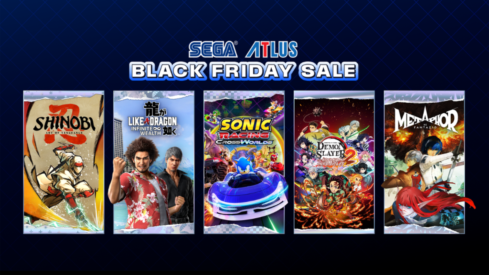 Black Friday da SEGA traz descontos em Sonic Racing CrossWorlds, Metaphor ReFantazio e mais!