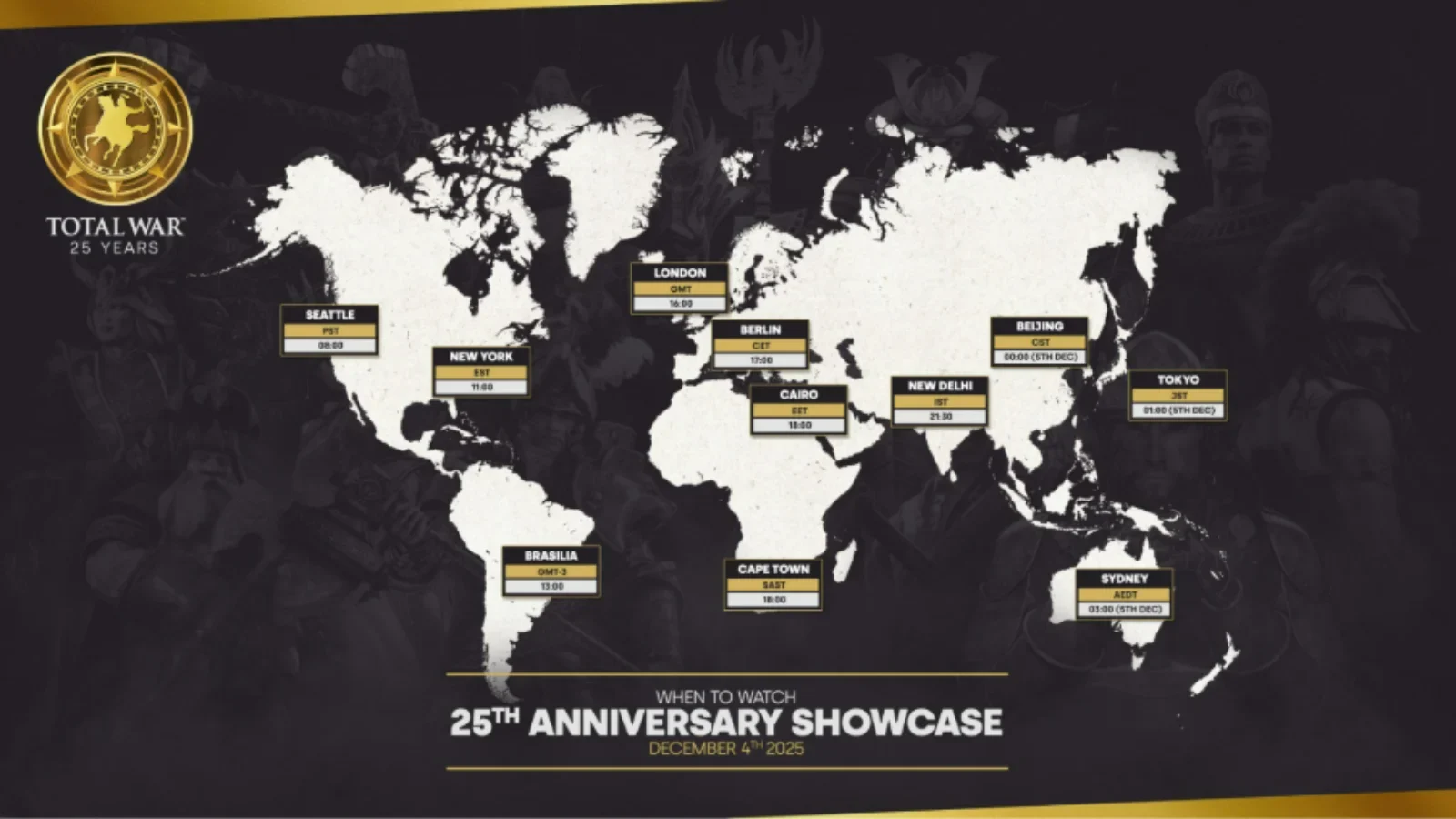 Showcase 25 Anos Total War
