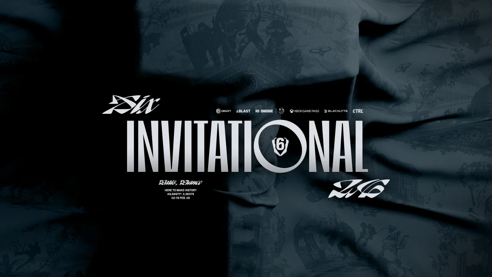 Fase final do Six Invitational 2026 começa dia 13/02 em Paris. Brasil busca tricampeonato com FaZe, FURIA e W7M. Veja premiação.