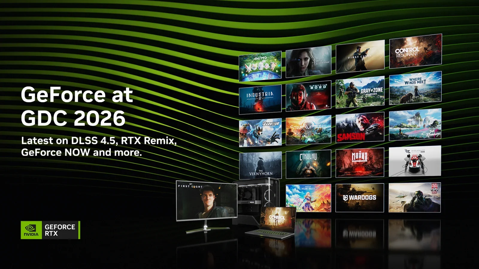 A NVIDIA revela na GDC 2026 o DLSS 4.5 com Multi Frame Generation 6X e novas tecnologias para RTX Série 50 e 40. Confira!