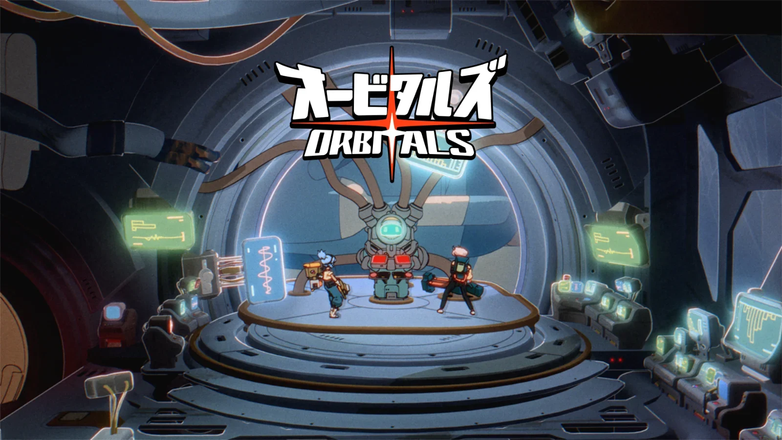 Orbitals chega ao Nintendo Switch 2 no inverno de 2026. Jogo co-op usa novos recursos como Joy-Con 2 e microfone integrado.