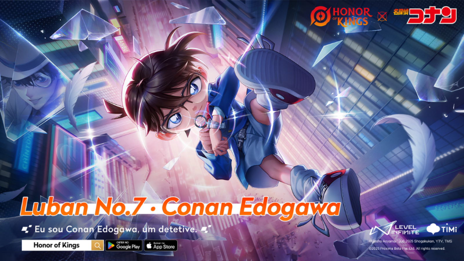 Honor of Kings e Detective Conan
