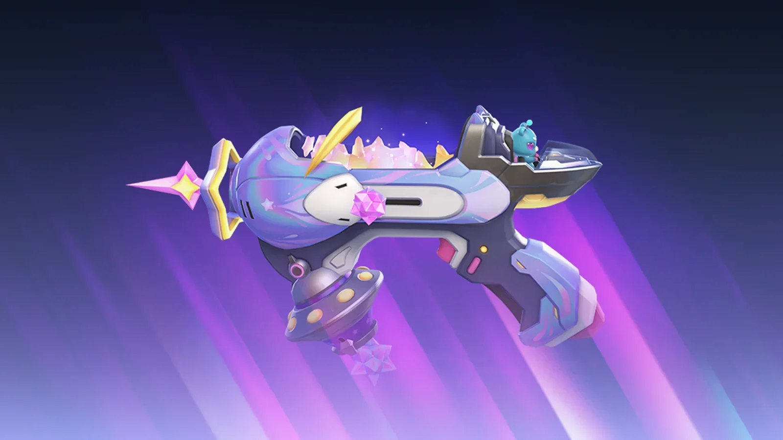 O Visual de Arma Mítico da Juno chegou em Overwatch! Veja os níveis de evolução, efeitos de disparo e como garantir a sua pistola.