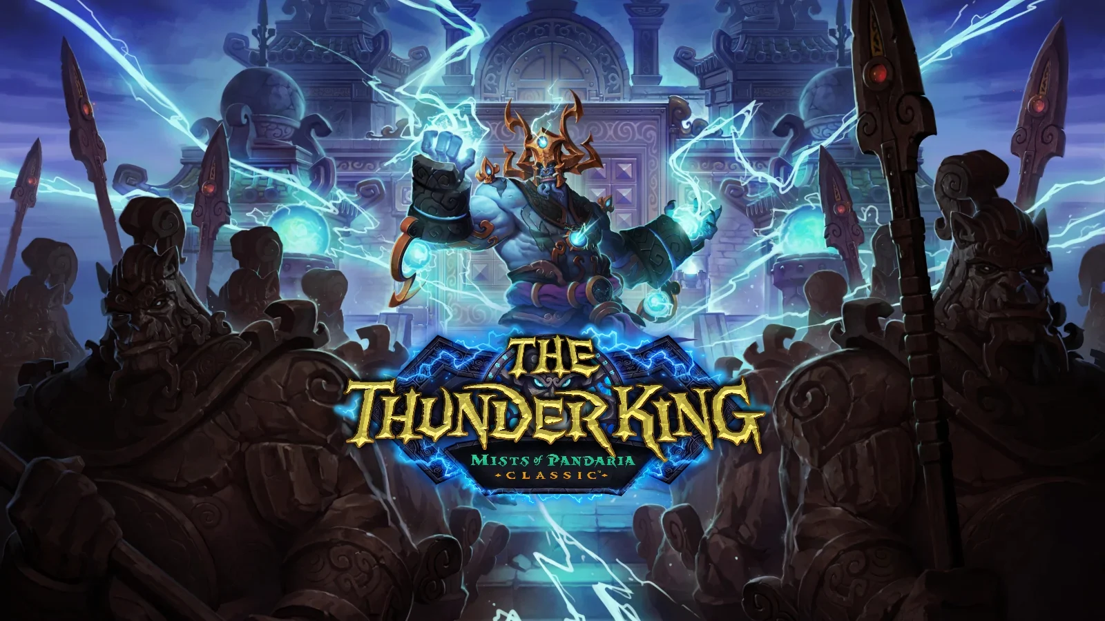 A atualização O Rei Trovão chegou ao WoW Classic! Explore a Ilha do Trovão e dos Gigantes, enfrente Nalak e Oondasta e prepare-se para o Trono do Trovão.