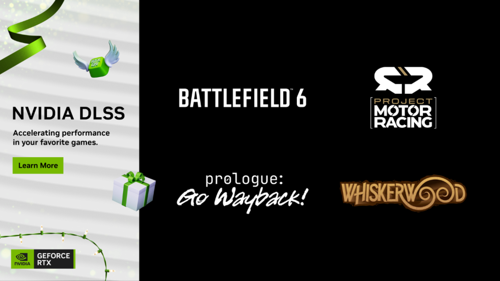 NVIDIA anuncia DLSS 4 disponível para Project Motor Racing, Prologue Go Wayback! e mais ofertas pré-Black Friday para a linha GeForce RTX
