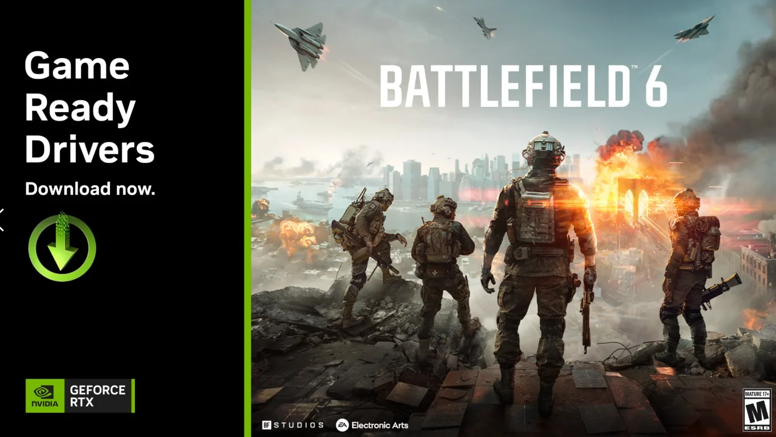 Driver NVIDIA Battlefield 6 Winter Offensive e Suporte PhysX RTX 50