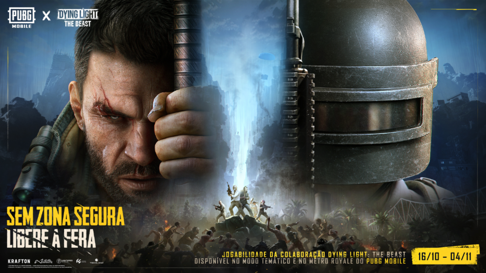 PUBG MOBILE Recebe Colaboração de Terror e Sobrevivência com Dying Light The Beast!