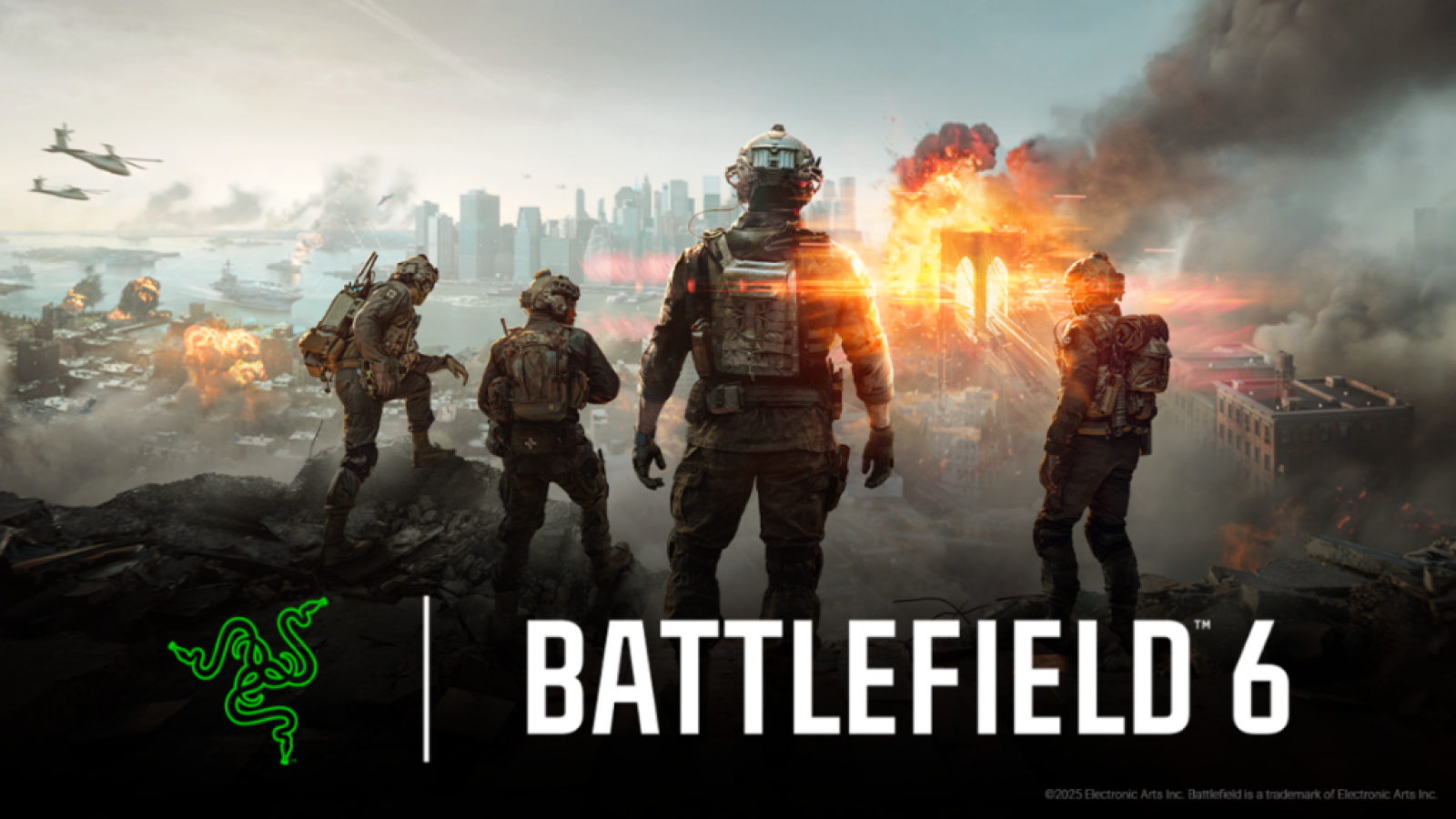 Razer Sensa HD Haptics e Razer Chroma RGB elevam a imersão em Battlefield 6