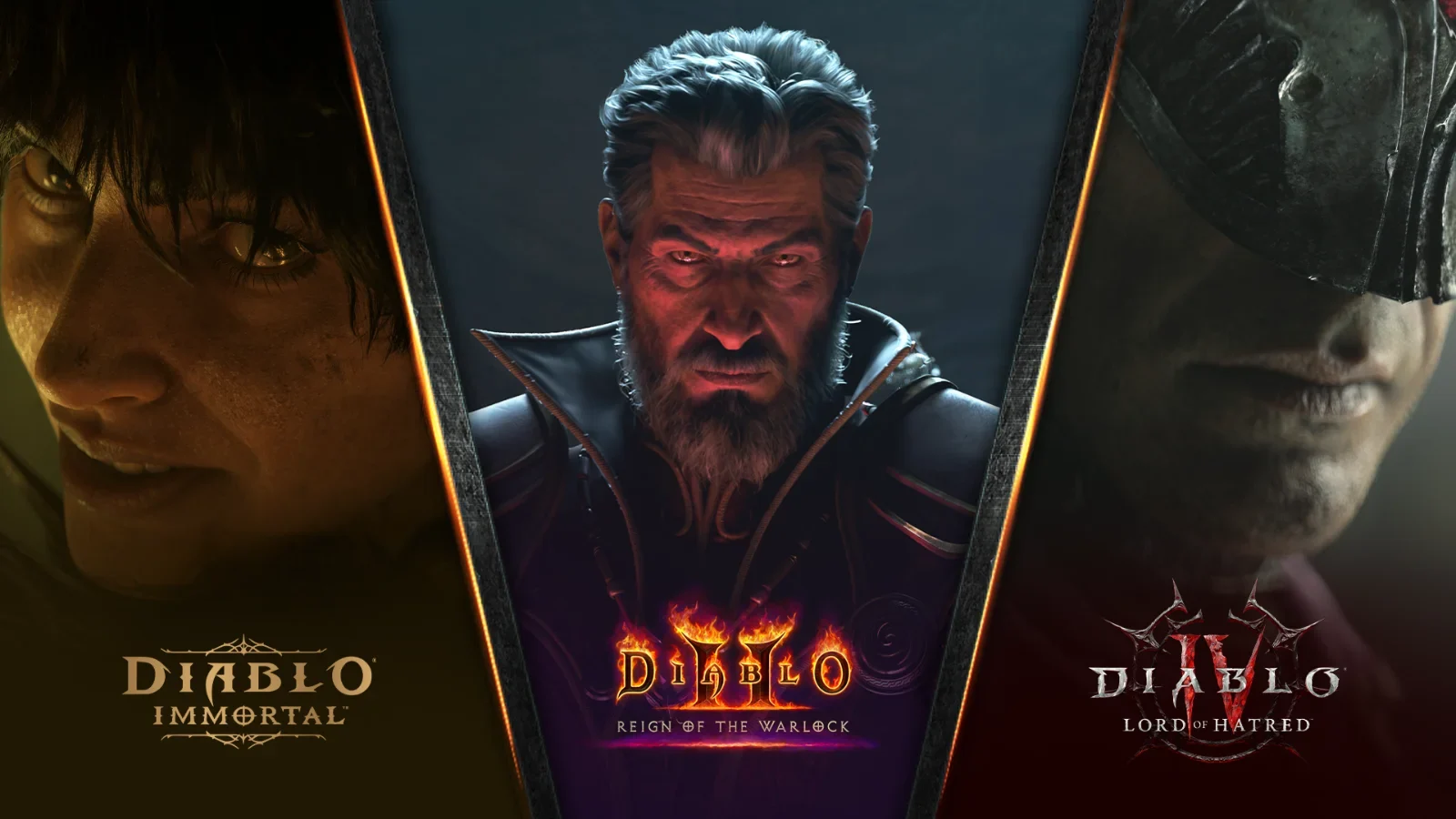 O Bruxo chega a Diablo 2, Immortal e Diablo 4! Confira também o anúncio do Paladino e da expansão Lord of Hatred para D4.