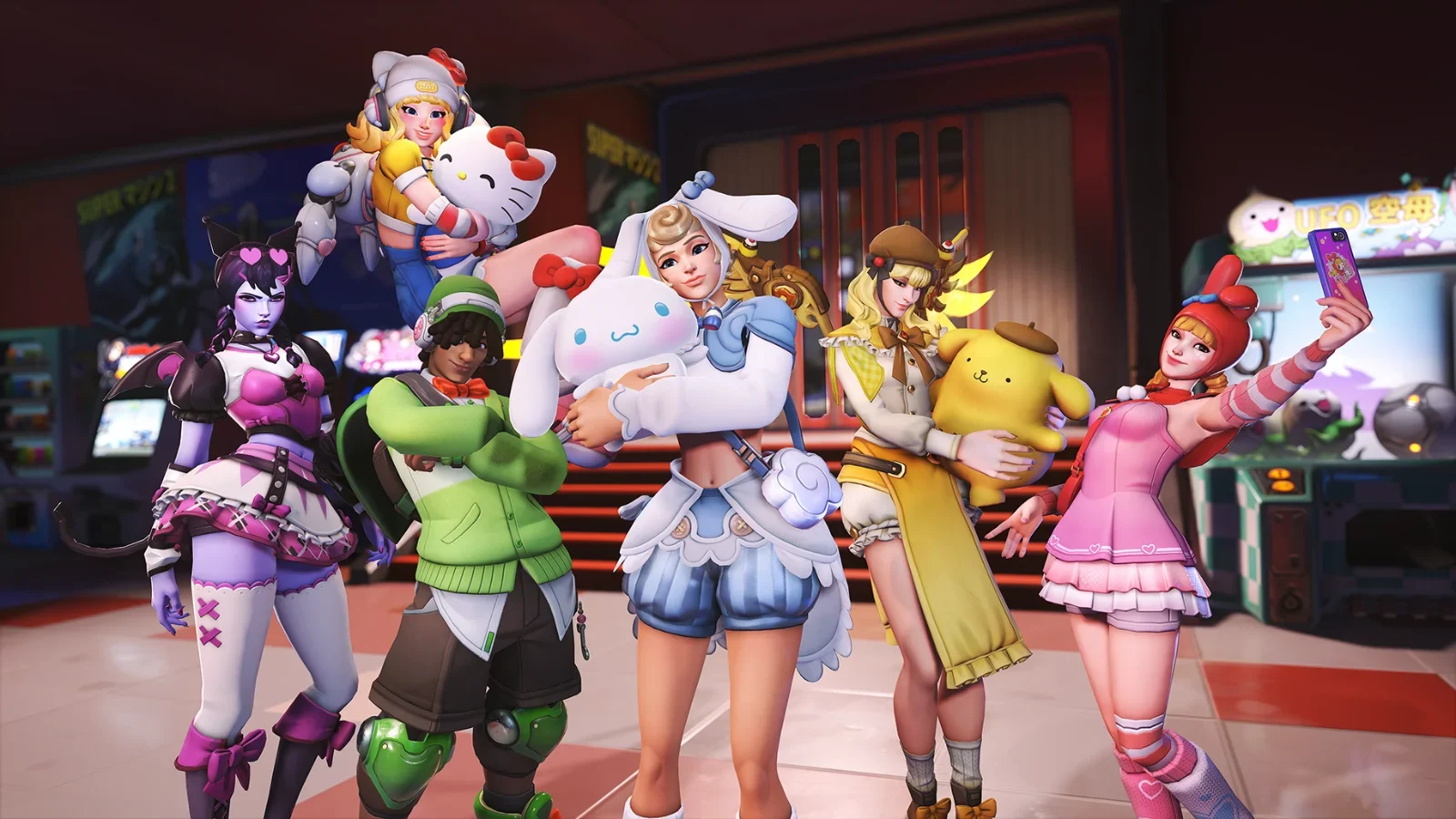 A Temporada 1 de Overwatch já começou! Jogue com 5 novos heróis (incluindo Jetpack Cat) e garanta as skins da collab Hello Kitty.