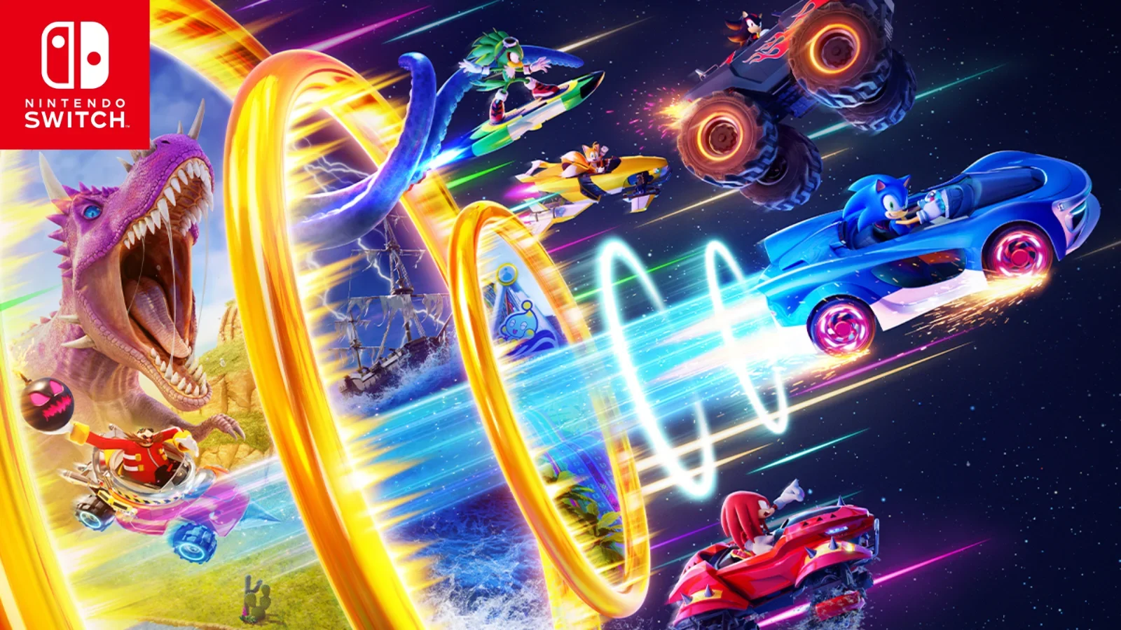 ídia física de Sonic Racing: CrossWorlds para Nintendo Switch 2 chega em 26 de março por R$ 349,90. Veja os detalhes.