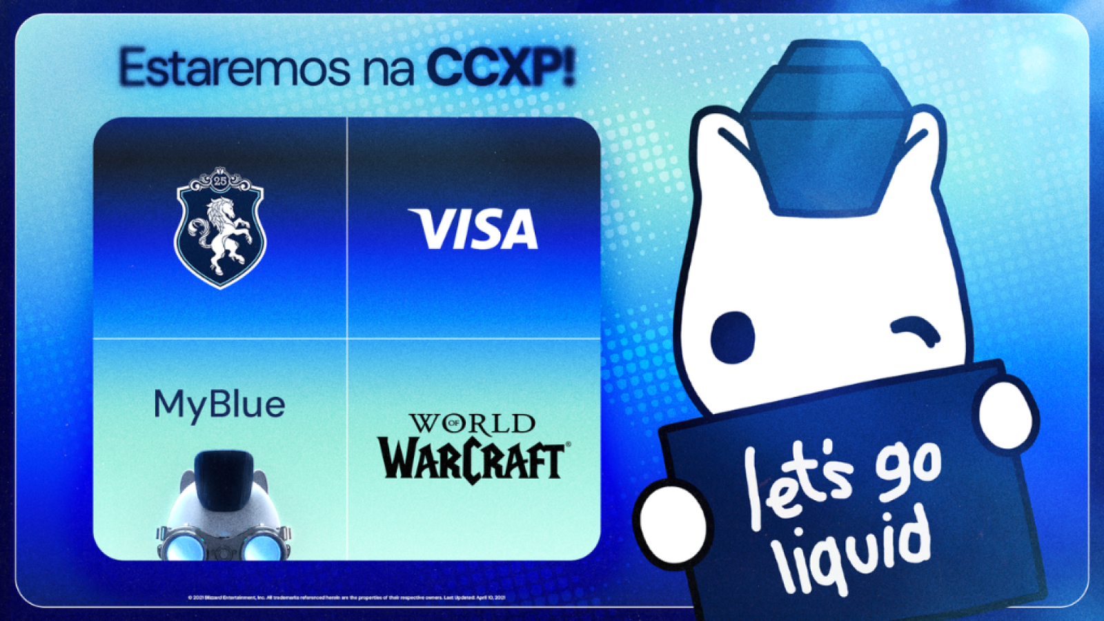 Team Liquid anuncia participação na CCXP 2025 em parceria com Visa e Blizzard Entertainment