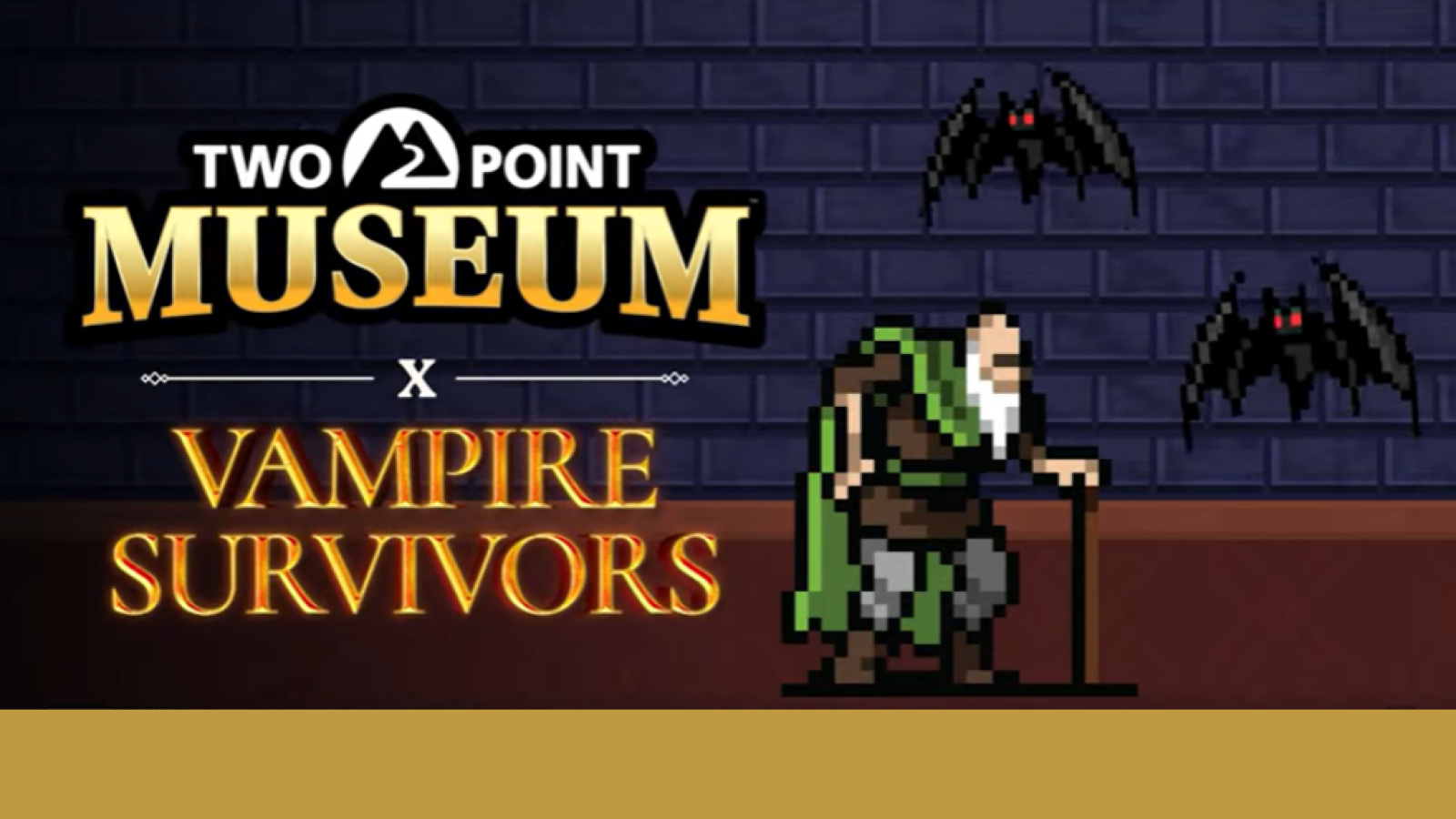 Two Point Museum Encontra Vampire Survivors em Atualização Gratuita!