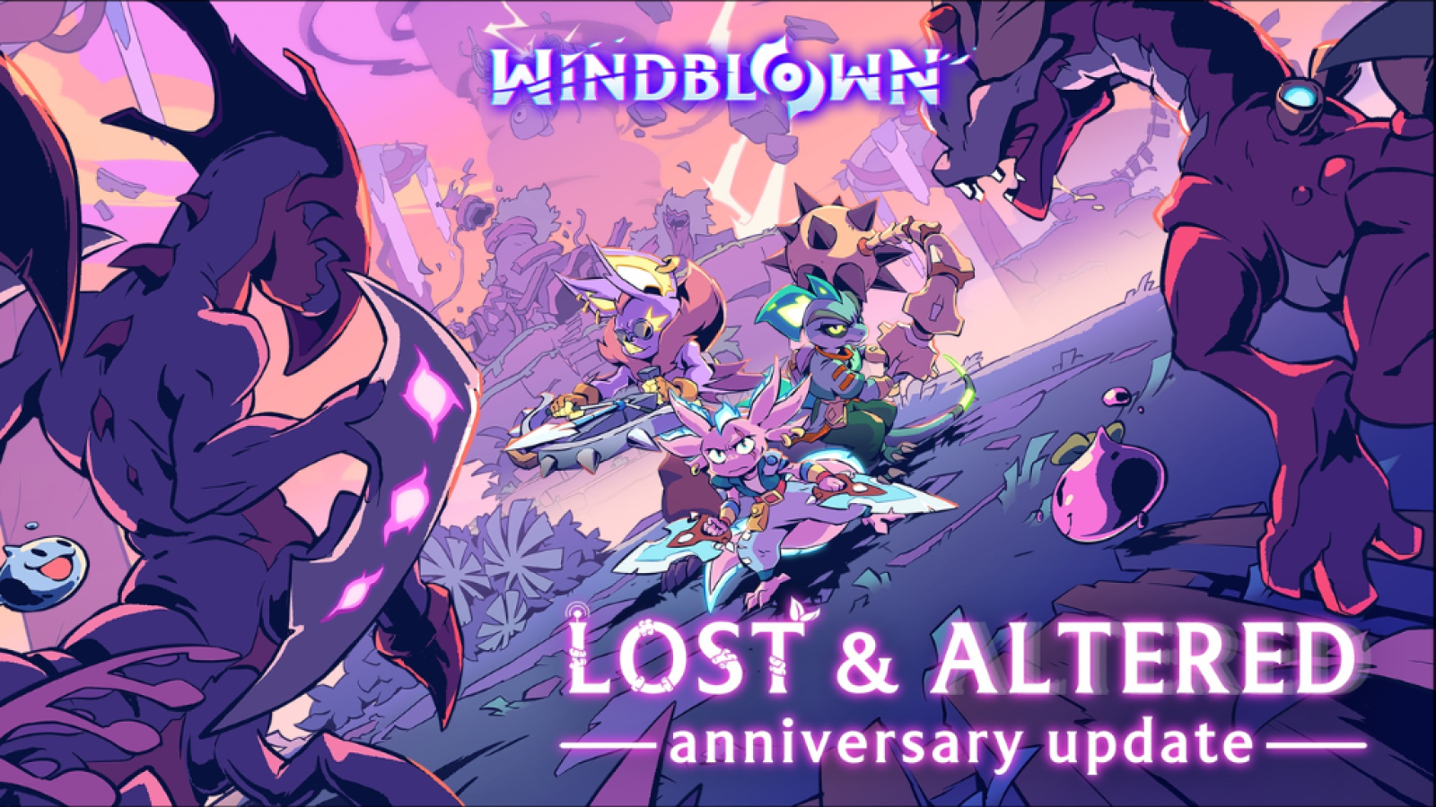 Windblown celebra um ano de lançamento com a atualização “Lost and Altered”